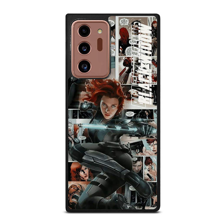 MARVEL BLACK WIDOW COMIC Samsung Galaxy Note 20 Ultra Case