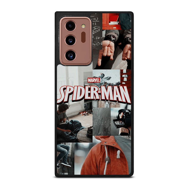MARVEL SPIDERMAN LOGO COLAGE Samsung Galaxy Note 20 Ultra Case