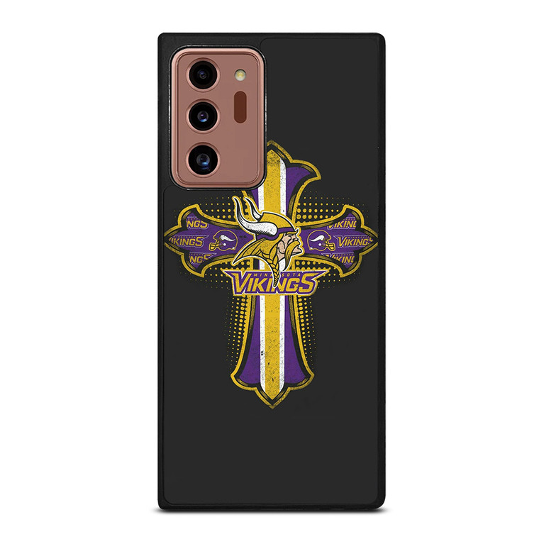 MINNESOTA VIKINGS LOGO CROSS Samsung Galaxy Note 20 Ultra Case