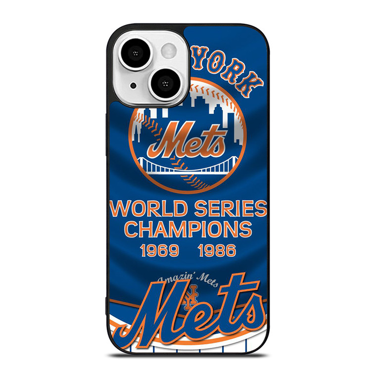 NEW YORK METS WORLD SERIES iPhone 13 Mini Case