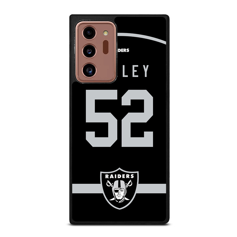 OAKLAND RAIDERS BRALEY Samsung Galaxy Note 20 Ultra Case