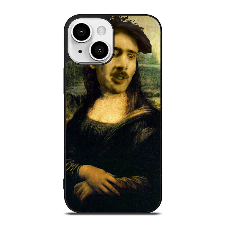 NICOLAS CAGE MONALISA 1 iPhone 13 Mini Case