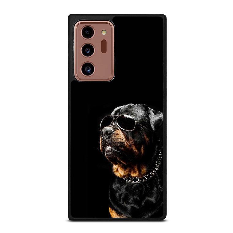 ROTTEILER DOG GLASSES Samsung Galaxy Note 20 Ultra Case