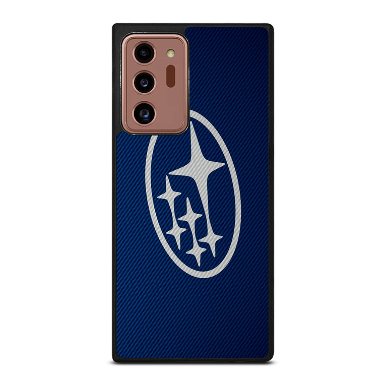 SUBARU LOGO BLUE CARBON Samsung Galaxy Note 20 Ultra Case