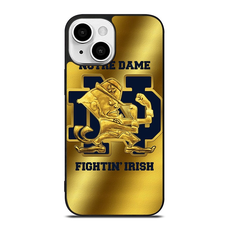 NOTRE DAME FIGHTING IRISH GOLD iPhone 13 Mini Case