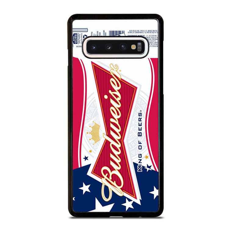 BUDWEISER AMERICAN FLAG LOGO Samsung Galaxy S10 Case
