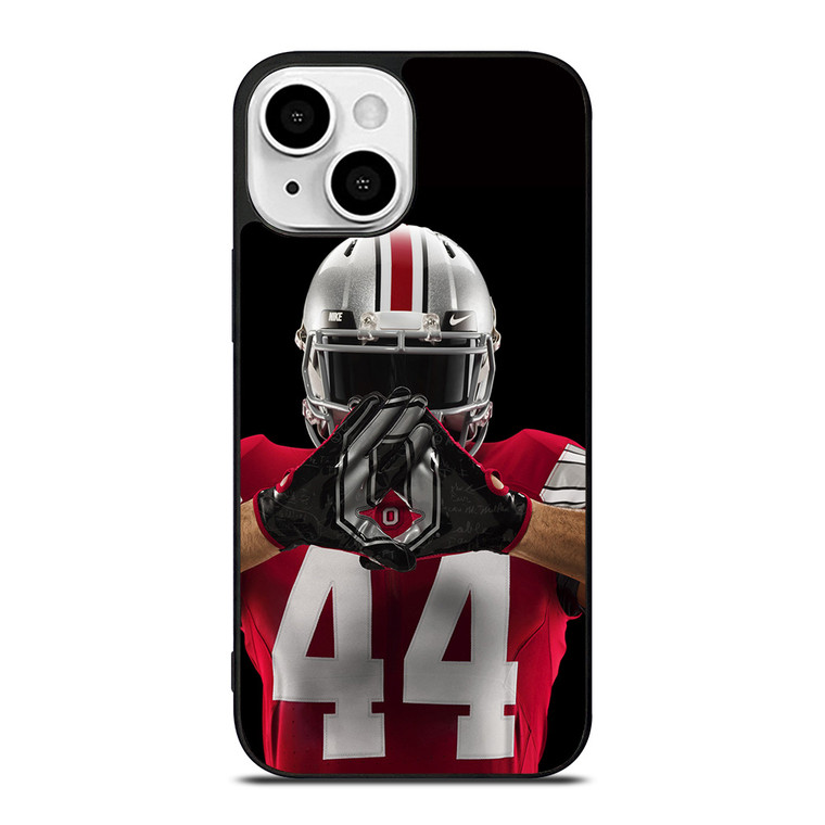OHIO STATE BUCKEYES FOOTBALL iPhone 13 Mini Case OHIO STATE BUCKEYES FOOTBALL iPhone 13 Mini Case