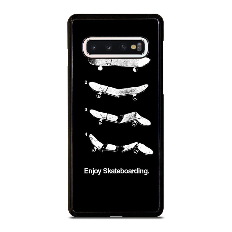 ENJOY SKATEBOARDING Samsung Galaxy S10 Case