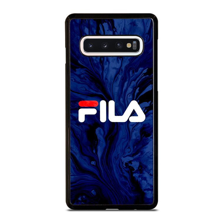 FILA SPORT LOGO MARBLE ART Samsung Galaxy S10 Case