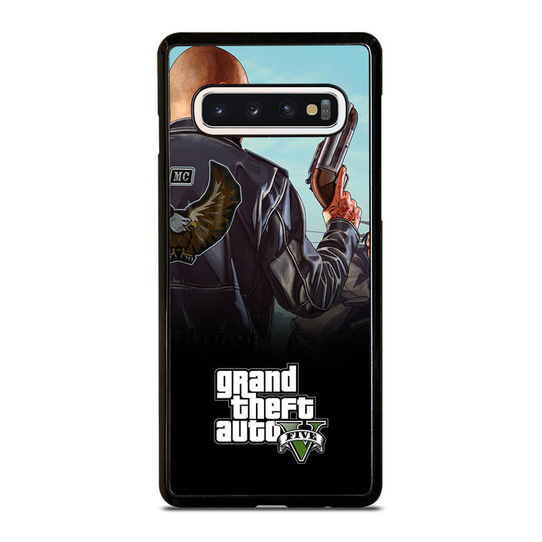 GRAND THEFT AUTO GTA CARL JOHNSON Samsung Galaxy S10 Case