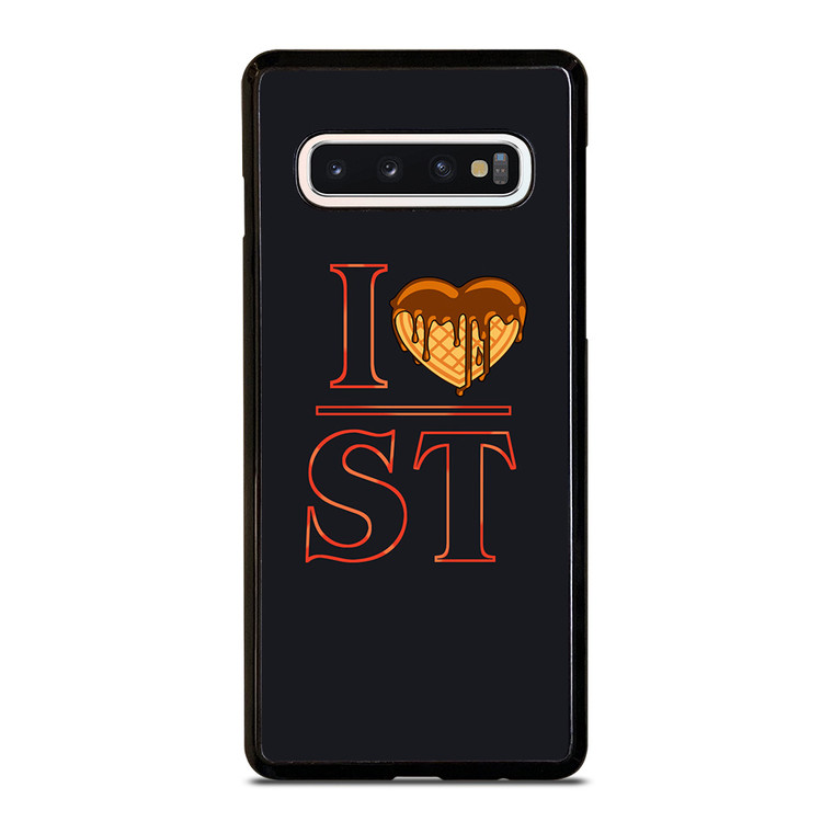 I LOVE STRANGER THINGS FAN ART Samsung Galaxy S10 Case