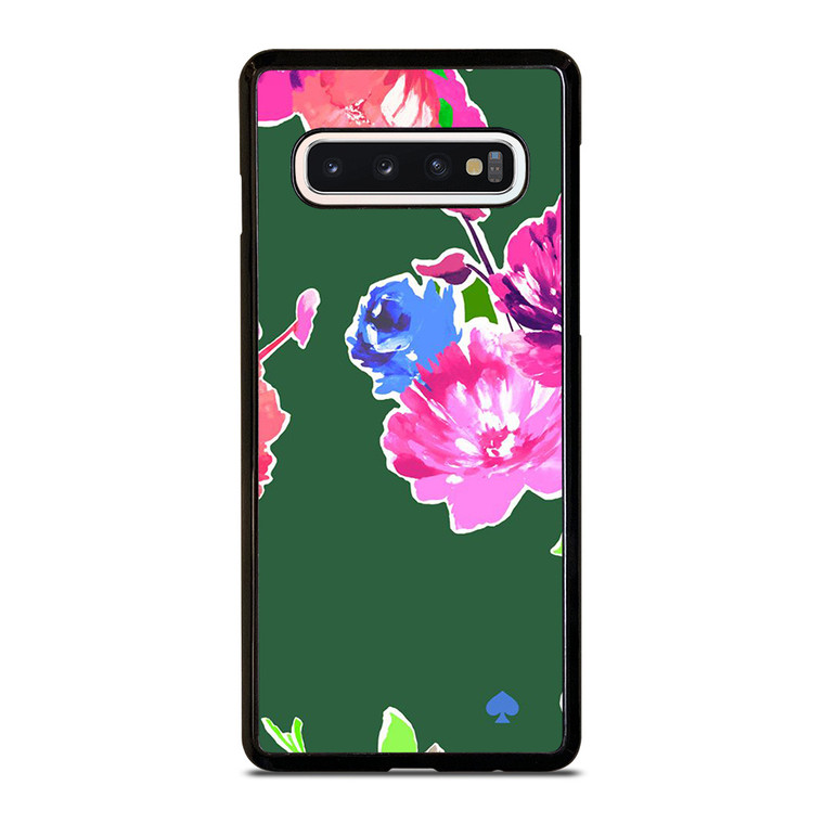 KATE SPADE NEW YORK GREEN FLORAL Samsung Galaxy S10 Case