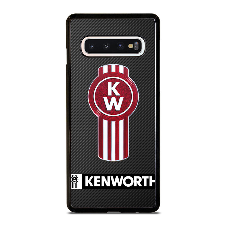 KENWORTH TRUCK LOGO CARBON Samsung Galaxy S10 Case