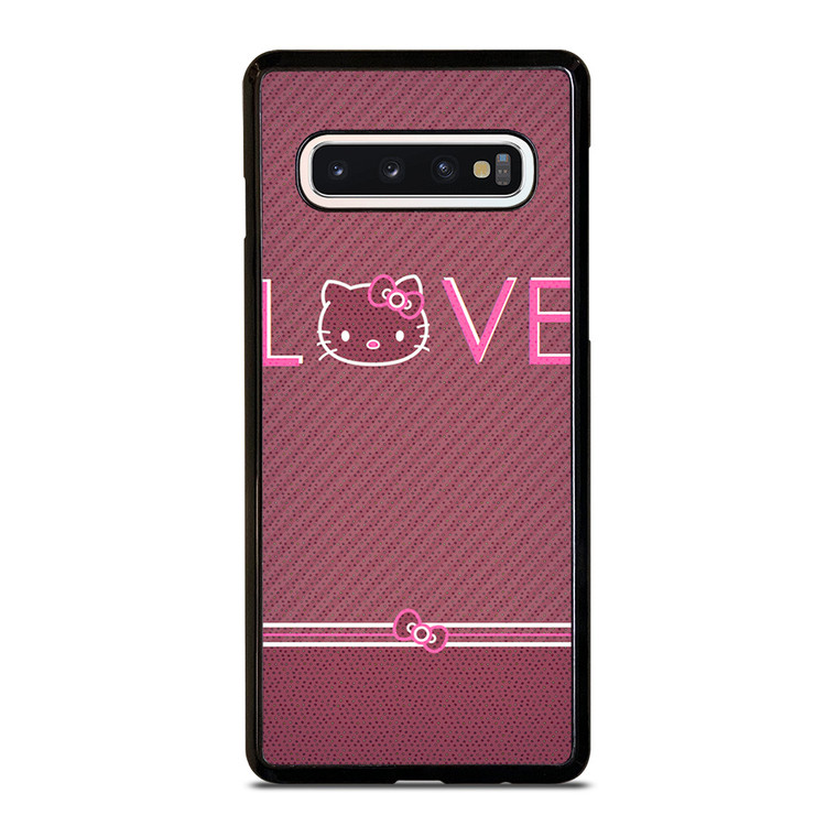 LOVE HELLO KITTY Samsung Galaxy S10 Case