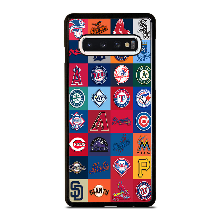 MAJOR BASEBALL LEAGUE CLUB COLLAGE Samsung Galaxy S10 Case