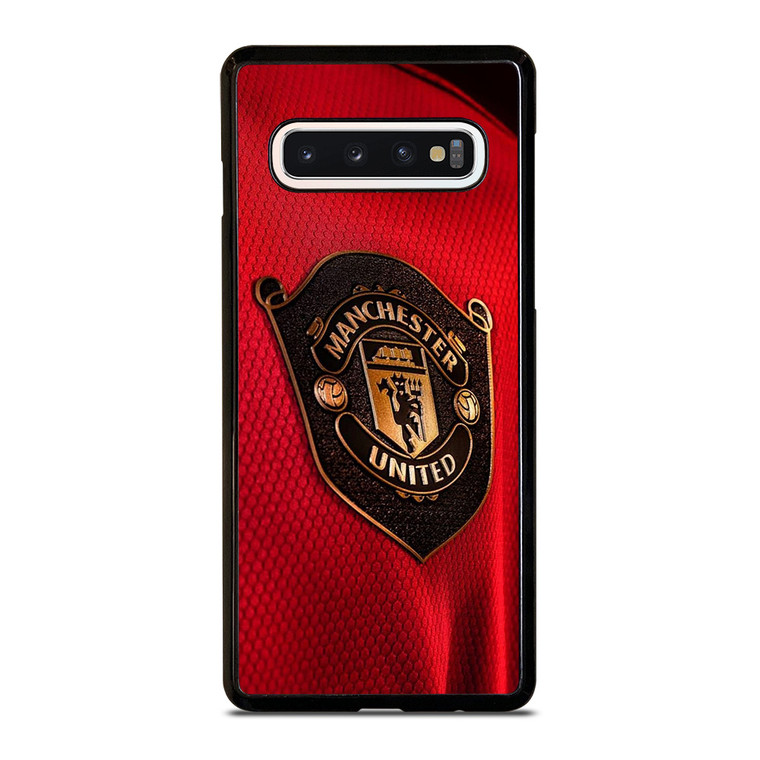 MANCHESTER UNITED LOGO JERSEY Samsung Galaxy S10 Case