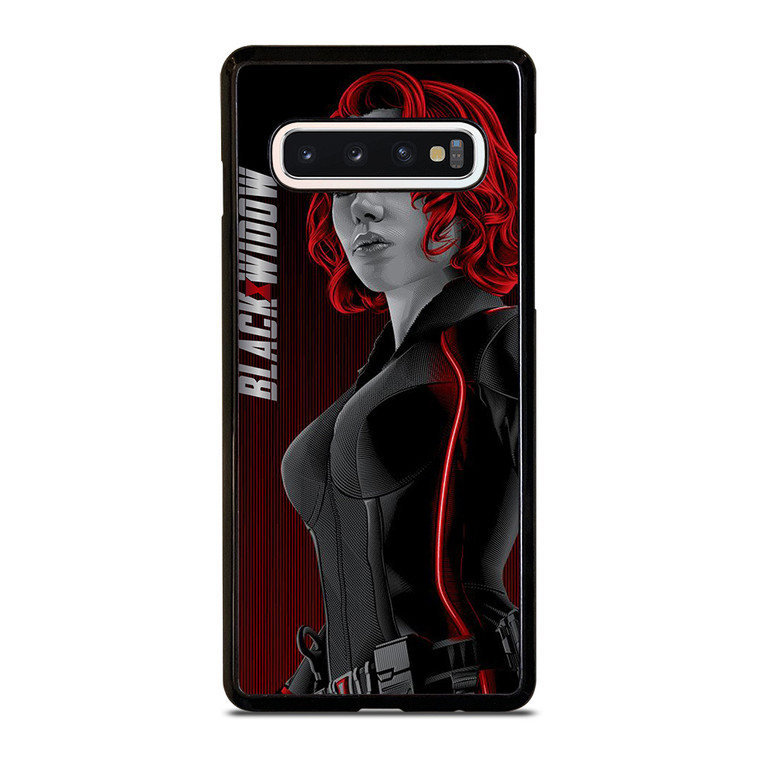 MARVEL BLACK WIDOW AVENGERS ART Samsung Galaxy S10 Case