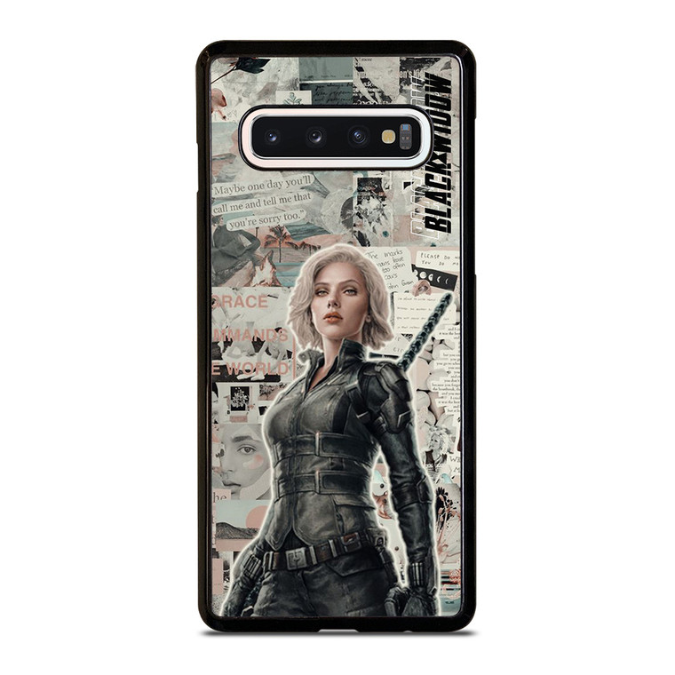 MARVEL NATASHA BLACK WIDOW Samsung Galaxy S10 Case