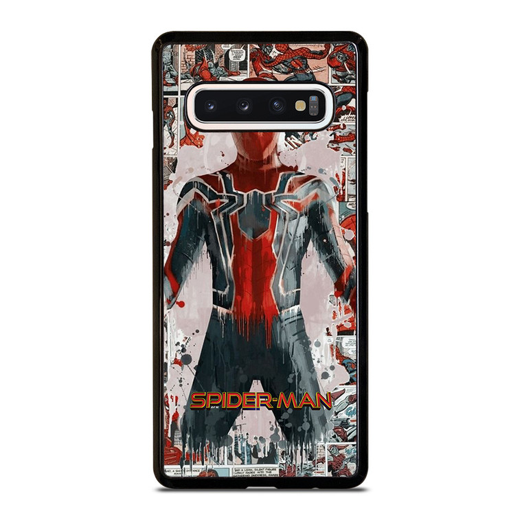 MARVEL SPIDERMAN COMIC MEALTY Samsung Galaxy S10 Case