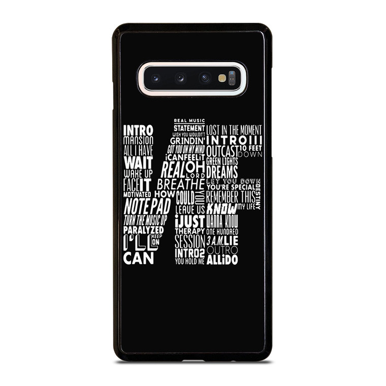 NF WORD COLLABORATION LOGO Samsung Galaxy S10 Case
