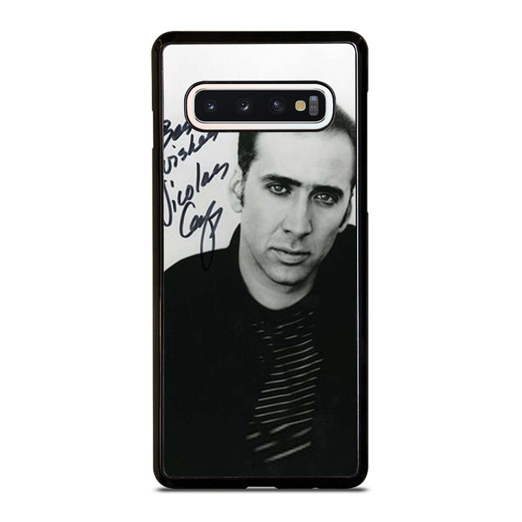 NICOLAS CAGE SIGNATURE Samsung Galaxy S10 Case