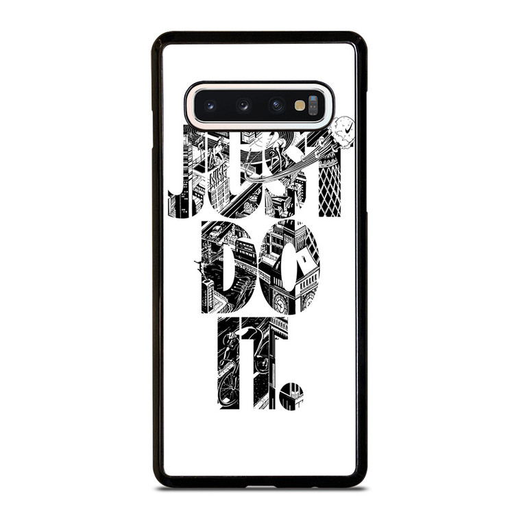 NIKE JUST DO IT TYPE Samsung Galaxy S10 Case