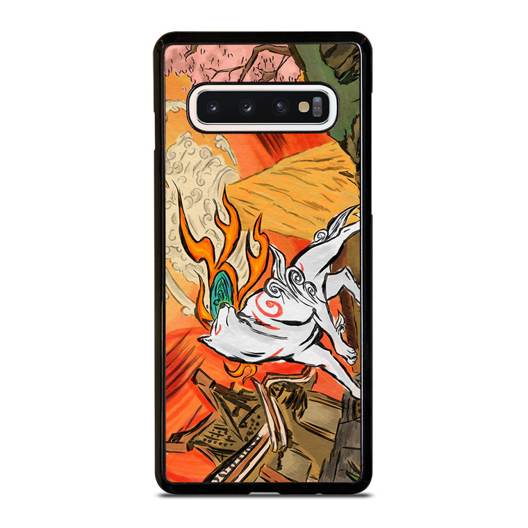 OKAMI WOLF JAPAN MITOLOGI Samsung Galaxy S10 Case