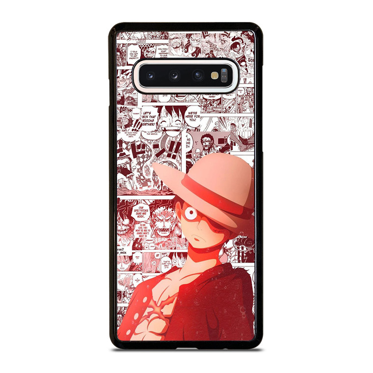 ONE PIECE LUFFY COMIC Samsung Galaxy S10 Case