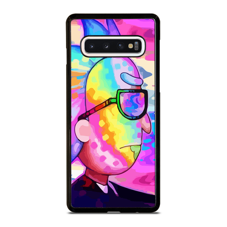 RICK AND MORTY CARTOON RAINBOW 2 Samsung Galaxy S10 Case
