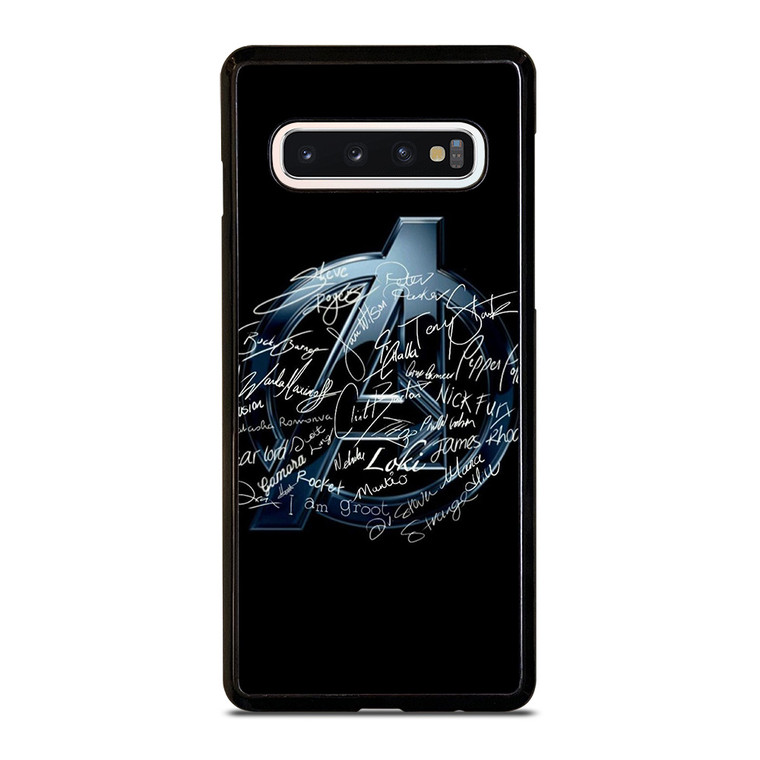 THE AVENGERS SIGNATURE Samsung Galaxy S10 Case