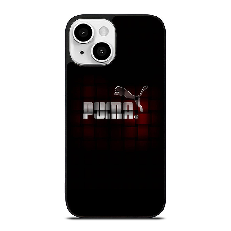 PUMA LOGO RED BLOCK iPhone 13 Mini Case
