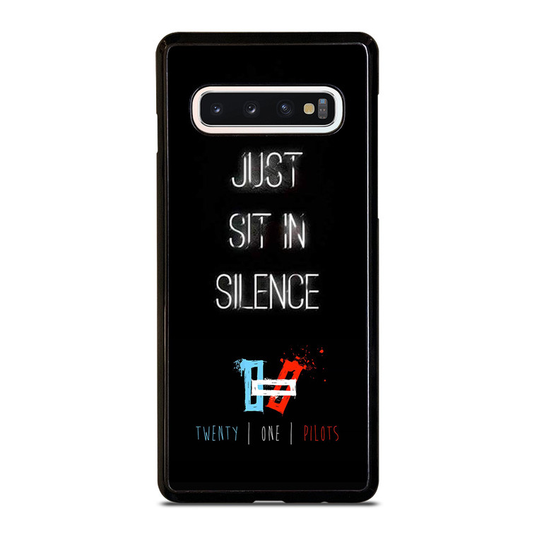 TWENTY ONE PILOTS SIT IN SILENCE Samsung Galaxy S10 Case