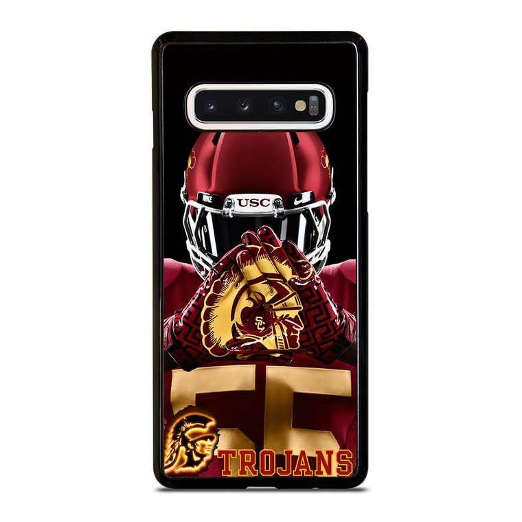 USC TROJANS FOOTBALL Samsung Galaxy S10 Case USC TROJANS FOOTBALL Samsung Galaxy S10 Case
