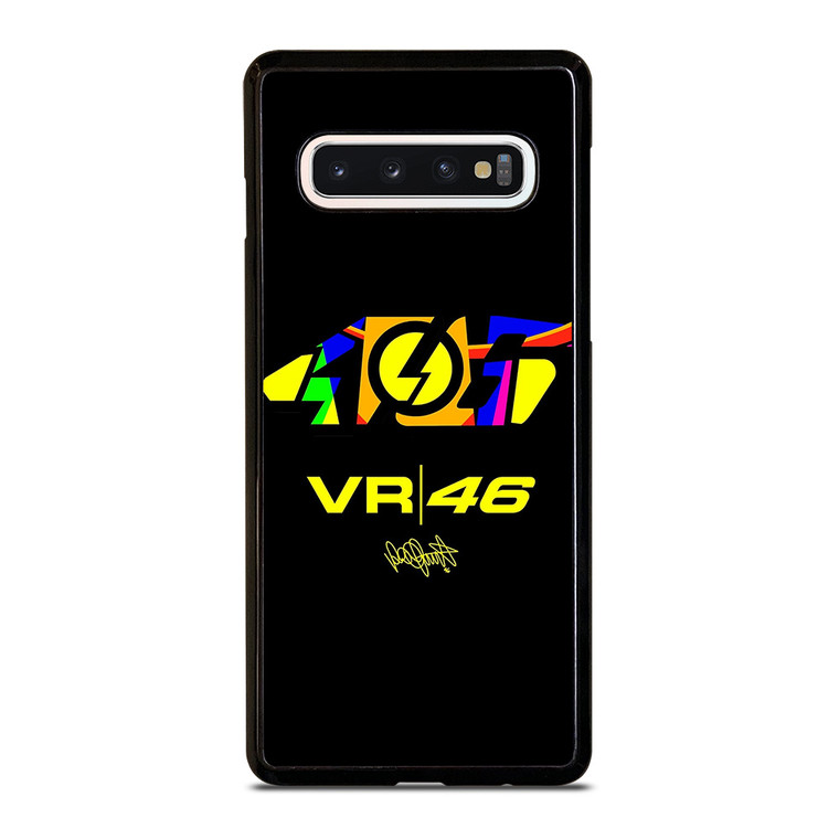 VALENTINO ROSSI 46 LOGO THE DOCTOR Samsung Galaxy S10 Case
