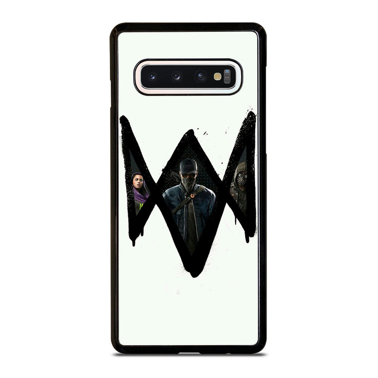 WATCH DOGS 2 LOGO ART Samsung Galaxy S10 Case
