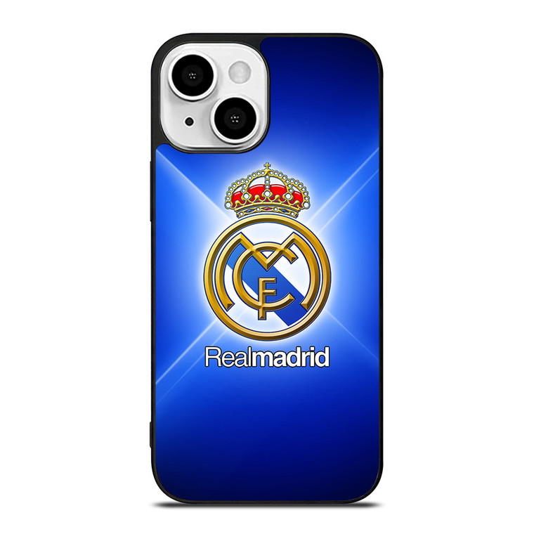 REAL MADRID LOGO BLUE LIGHT iPhone 13 Mini Case