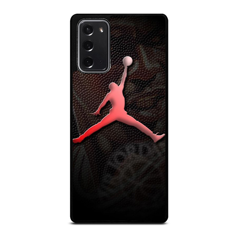 AIR JORDAN LOGO LEATHER Samsung Galaxy Note 20 Case AIR JORDAN LOGO LEATHER Samsung Galaxy Note 20 Case