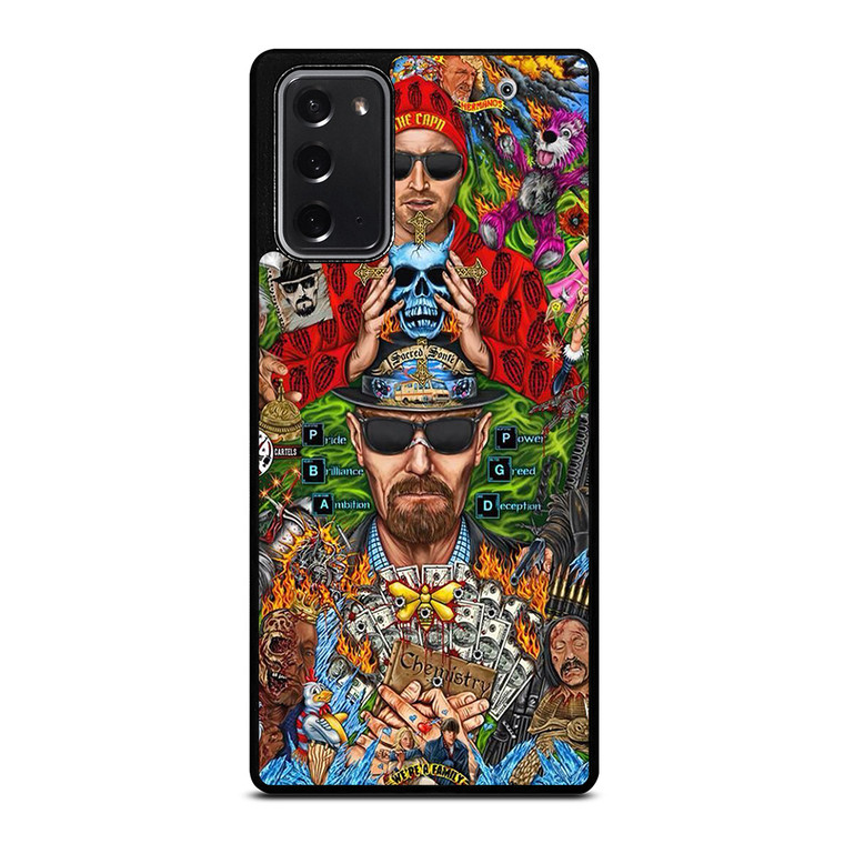 BREAKING BAD MONTAGE Samsung Galaxy Note 20 Case