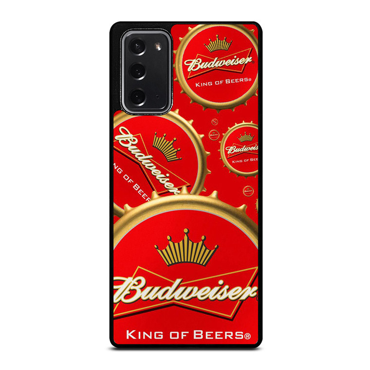 BUDWEISER BOTTLE CAP LOGO Samsung Galaxy Note 20 Case
