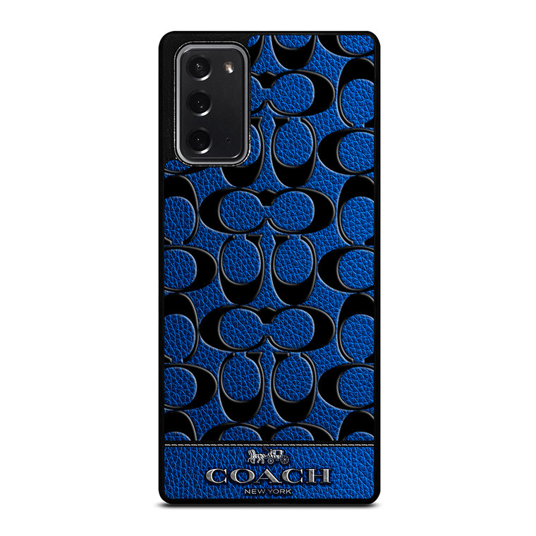COACH NEW YORK BLUE Samsung Galaxy Note 20 Case