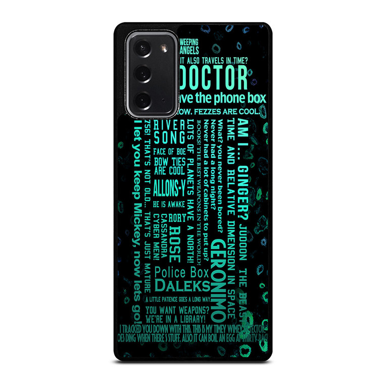 DOCTOR WHO TARDIS Samsung Galaxy Note 20 Case