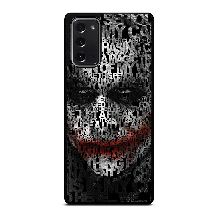 JOKER LEDGER FACE Samsung Galaxy Note 20 Case