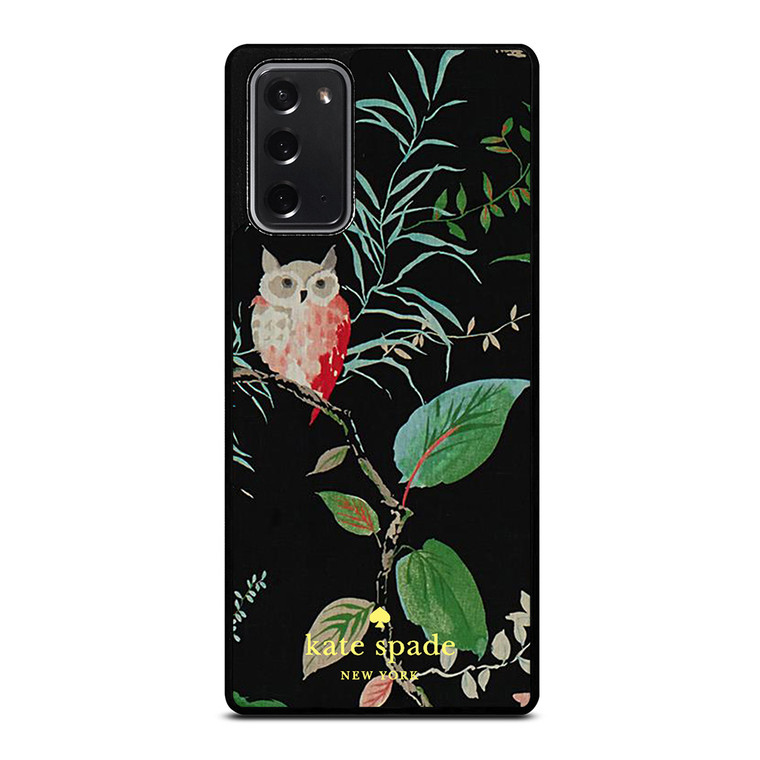 KATE SPADE OWLISH BLACK Samsung Galaxy Note 20 Case