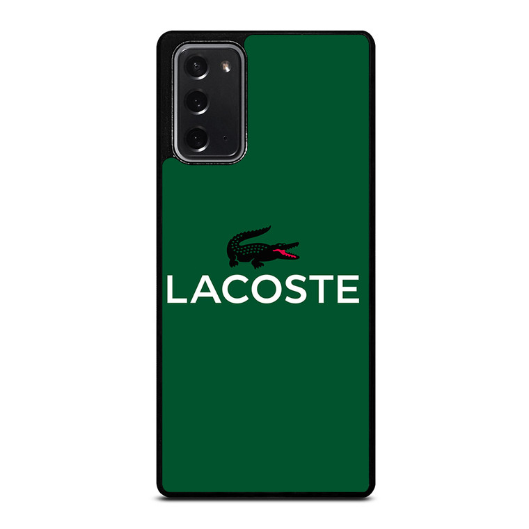 LACOSTE Logo Samsung Galaxy Note 20 Case