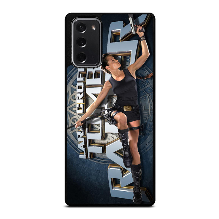 LARA CROFT TOMB RAIDER iPhone XR Plastic Black Samsung Galaxy Note 20 Case