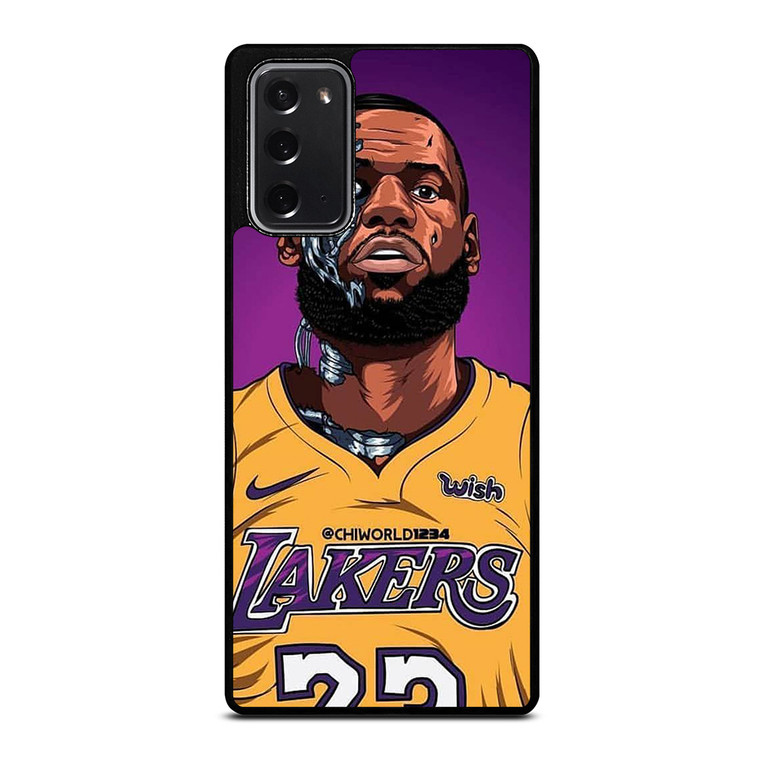 LEBRON JAMES LA LAKERS TERMINATOR Samsung Galaxy Note 20 Case