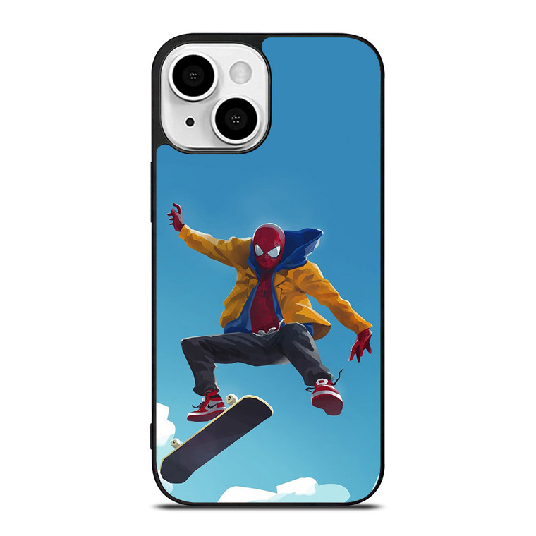 SPIDERMAN SKATE ON THE SKY iPhone 13 Mini Case SPIDERMAN SKATE ON THE SKY iPhone 13 Mini Case
