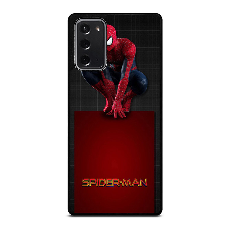 MARVEL SPIDERMAN SHOWING ACTION Samsung Galaxy Note 20 Case