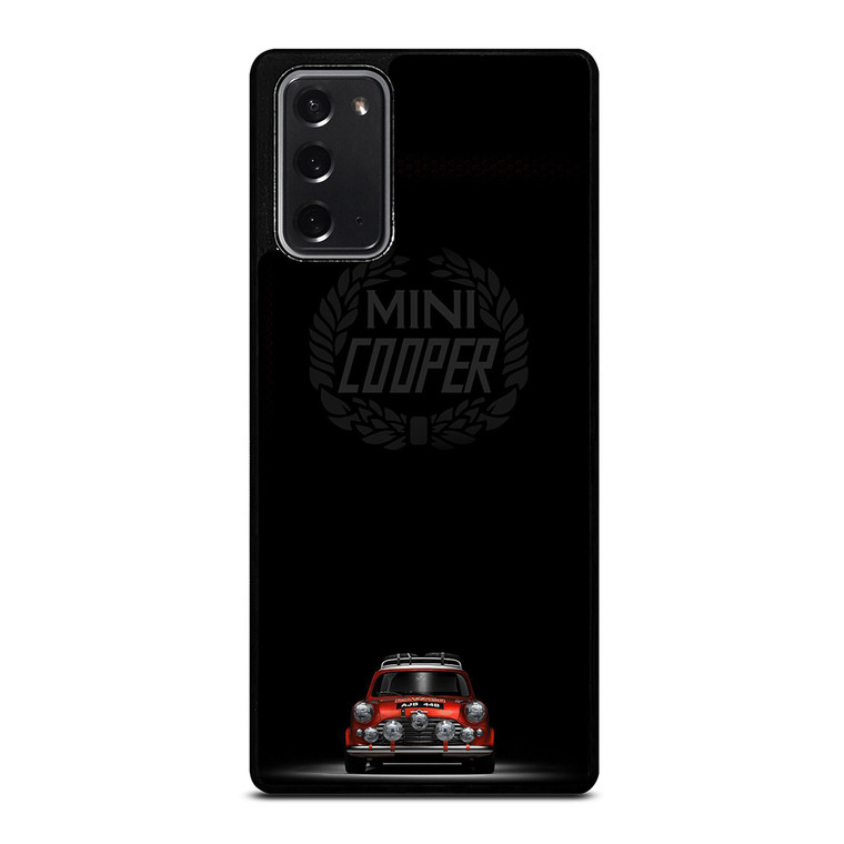 MINI COOPER CAR CLASSIC LOGO Samsung Galaxy Note 20 Case MINI COOPER CAR CLASSIC LOGO Samsung Galaxy Note 20 Case