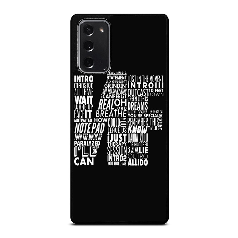 NF WORD COLLABORATION LOGO Samsung Galaxy Note 20 Case